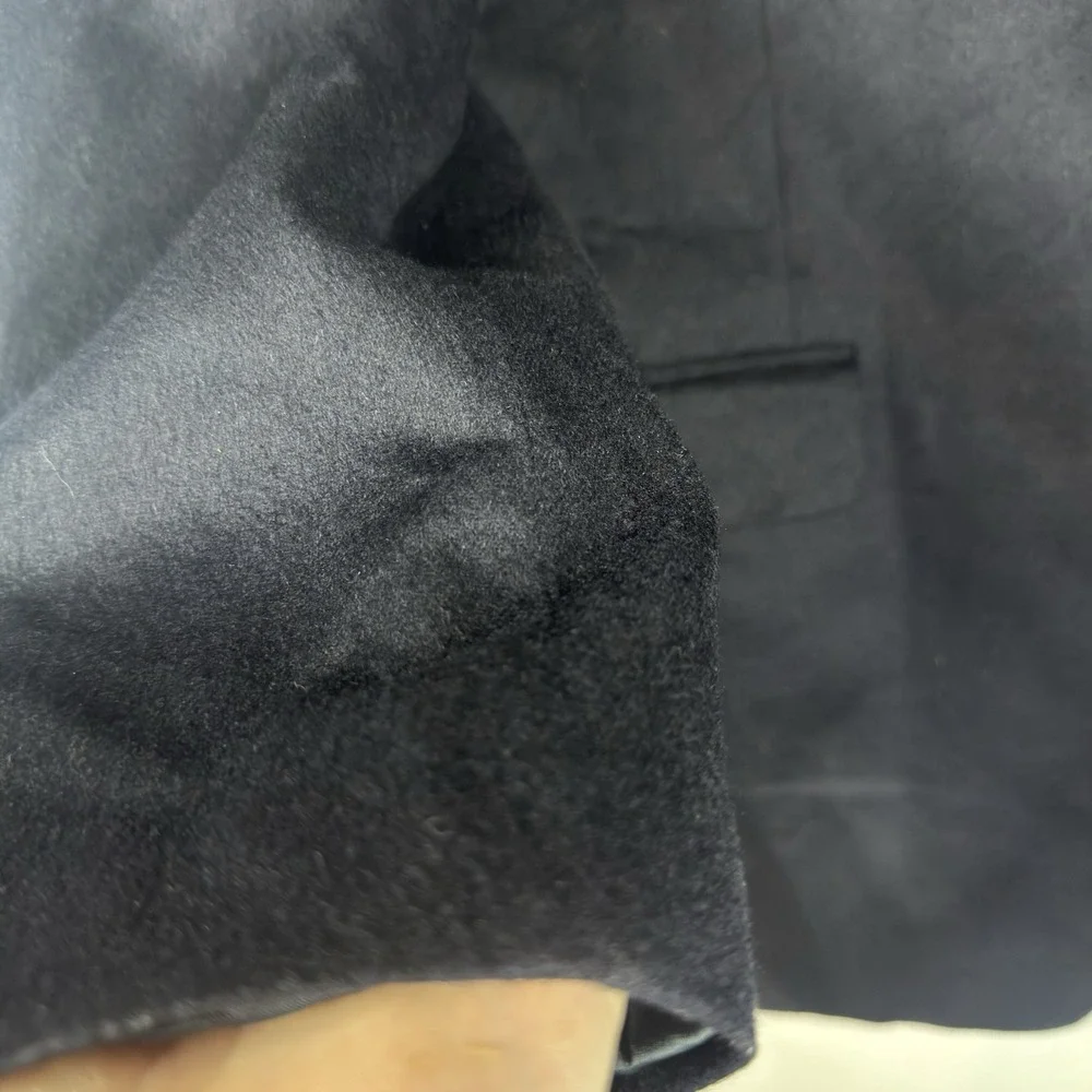 Jos A Bank Navy Blue 100% Cashmere Blazer Sport Coat Mens 42R Two Button 44051